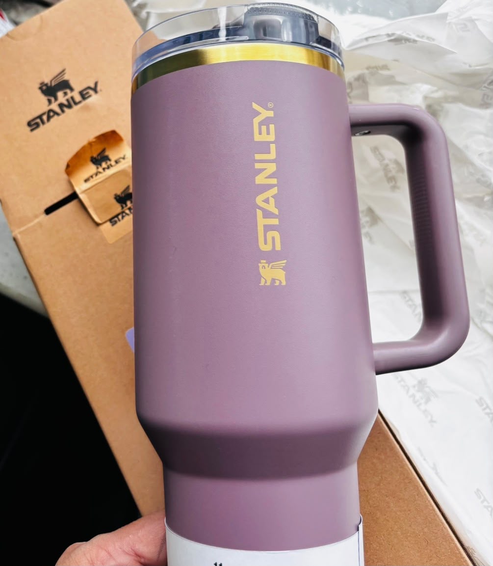 40oz Stainless Steel Stanley Style Tumbler – Leak Proof Lid with Handle (2026 New)