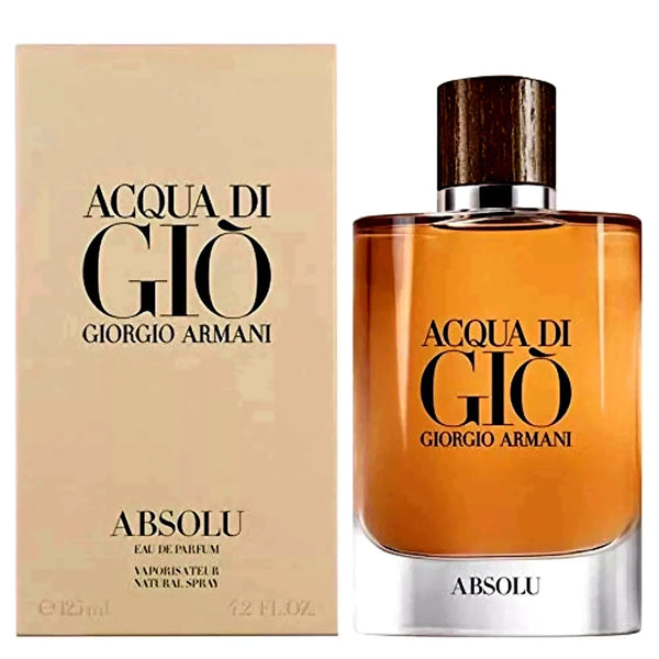 Acqua Di Gio Absolu EDP 100ml 3.4oz Men Cologne Long Lasting New Sealed Box
